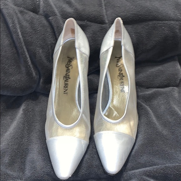 Yves Saint Laurent Mesh Heels - Picture 2 of 4